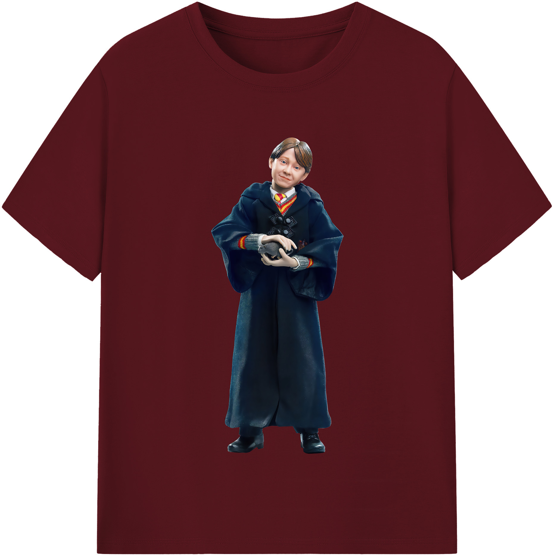 （画像用） Harry Potter ハリー・ポッターシリーズ 綿100％半袖Tシャツ（フロントプリント）